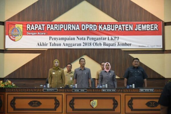 Penyampaian NOta Pengantar LKPJ Paripuran di DPRD April 2019 10 e1554300413242