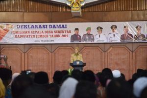 Deklarasi Damai Pilkades Jember 2019 13