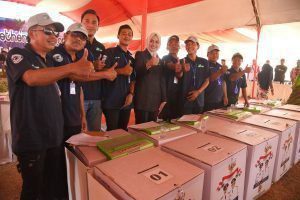 Monitorting Pilkades serentak 2019 tahap 3 tim 1 bupati dan forkopimda 4