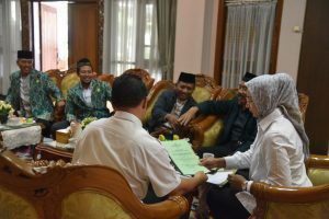 Bupati Faida dengan TPQ Maarif NU 2